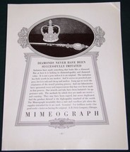 MIMEOGRAPH FORTUNE MAG AD VINTAGE 1937 DICK COMPANY - $18.99