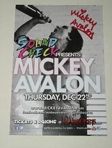 Mickey Avalon Concert Promo Card Hypercrush 2011 - $19.99