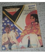 Michael Jackson City Voice Magazine Vintage 1992 - £19.63 GBP