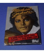 MICHAEL JACKSON BUBBLE GUM TRADING CARDS VINTAGE 1984 - £14.91 GBP