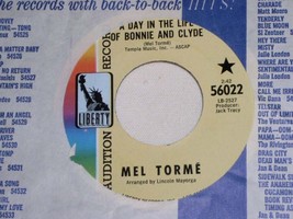 Mel Torme Day In The Life Of Bonnie And Clyde Vintage Promo Jazz 45 Rpm Record - £18.07 GBP