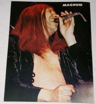 Magnum Vintage Kerrang Magazine Photo Clipping - £14.87 GBP