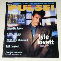 LYLE LOVETT VINTAGE PULSE MAGAZINE 1992 - $29.99