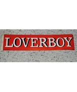 Loverboy Bumpersticker Vintage 1981 Bi-Rite - £15.21 GBP