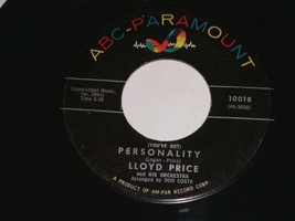 Lloyd Price Personality 45 RPM Record ABC Paramount - £15.97 GBP