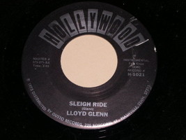 Lloyd Glenn Sleigh Ride 45 Rpm Phonograph Record 1975 Vintage Jazz - £15.00 GBP