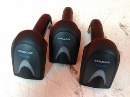 Lot of 3 Datalogic Gryphon GD4400-BK-HD USB Barcode Scanners - $80.19