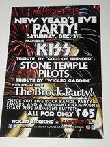 KISS Tribute Band Promotional Concert Card New Years Eve - $19.99
