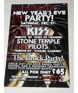 KISS Tribute Band Promotional Concert Card New Years Eve - $19.99