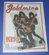 KISS GOLDMINE MAGAZINE VINTAGE 1990 GENE SIMMONS CRISS - £31.45 GBP