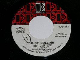 Judy Collins Both Sides Now 45 Rpm - £15.17 GBP