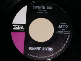 Johnny Rivers Seventh Son Vintage 45 Rpm Phonograph Record - £15.27 GBP