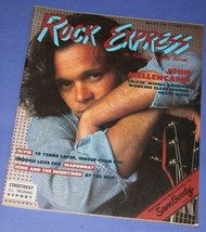 John Mellencamp Rock Express Magazine Vintage 1987 - £23.59 GBP