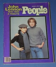 JOHN LENNON PEOPLE WEEKLY MAGAZINE VINTAGE 1980 - £23.59 GBP
