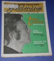 JOHN LENNON GOLDMINE MAGAZINE VINTAGE 1984 THE BEATLES - £39.81 GBP