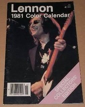 John Lennon Calendar Vintage 1981 Special Collectors Edition - £19.65 GBP