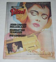 JOHN COUGAR MELLENCAMP VINTAGE PULSE! MAGAZINE 1983 - $29.99