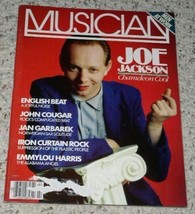 Joe Jackson Musician Magazine Vintage 1983 - $569.79 MXN