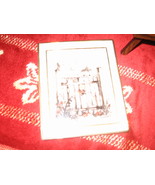 M.J. HUMMEL GALLERY &quot;BEHIND THE FENCE&quot; COLLECTIBLE CERAMIC POSTCARD - $16.00
