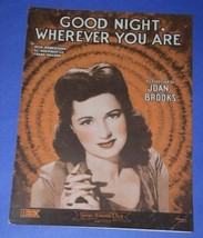 Joan Brooks Vintage Sheet Music 1944 - £15.17 GBP