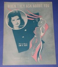 Joan Brooks Vintage Sheet Music 1943 - £15.97 GBP