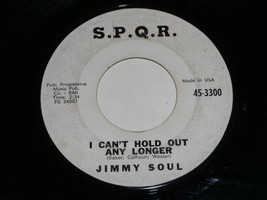 Jimmy Soul I Can&#39;t Hold Out Any Longer Twistin&#39; Matilda 45 Rpm Record SPQR Label - £19.98 GBP