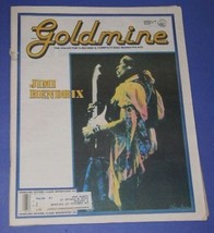 JIMI HENDRIX GOLDMINE MAGAZINE VINTAGE 1990 - £31.96 GBP