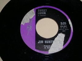 Jim Hunter Vintage Just Being Young 45 Rpm Country Phonograph Record - £15.01 GBP