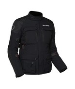 Motorcycle Jacket For Royal Enfield Nirvik Riding Jacket Black - $6,473.24 MXN