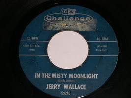 Jerry Wallace Soul Surfers In The Misty Moonlight Cannon Ball 45 Rpm Record - £14.95 GBP