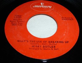 Jerry Butler Vintage R&amp;B 45 Rpm Record What&#39;s The Use - £15.17 GBP