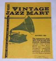 JAZZ MART MAGAZINE VINTAGE NOVEMBER 1980 (UK) 1 - $14.99
