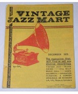 JAZZ MART MAGAZINE VINTAGE DECEMBER 1975 (UK) - $20.50 CAD