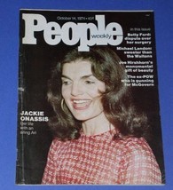 JACKIE ONASSIS PEOPLE WEEKLY MAGAZINE VINTAGE 1974 - $24.99