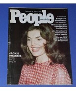 JACKIE ONASSIS PEOPLE WEEKLY MAGAZINE VINTAGE 1974 - €21,25 EUR
