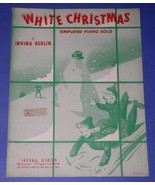 IRVING BERLIN VINTAGE SHEET MUSIC1942 WHITE CHRISTMAS - £14.94 GBP