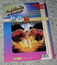 Iron Maiden Decal Vintage 1992 Image Marketing Ltd - £18.00 GBP