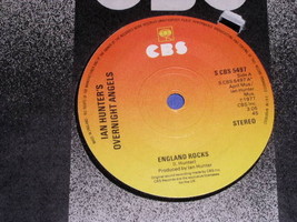 IAN HUNTER MOTT THE HOOPLE ENGLAND ROCKS VINTAGE 45 RPM RECORD UK - $18.99