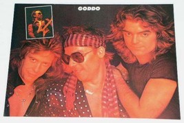 GODDO VINTAGE KERRANG MAGAZINE PHOTO CLIPPING - £14.87 GBP