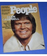 GLEN CAMPBELL PEOPLE WEEKLY MAGAZINE VINTAGE 1976 - $434.42 MXN