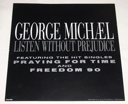 GEORGE MICHAEL VINTAGE PROMO CARDBOARD ALBUM FLAT - £19.61 GBP