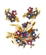 Trabert, Hoeffer Und Mauboussin 18K Gold Diamant Edelstein Schmuckset - €10.704,63 EUR