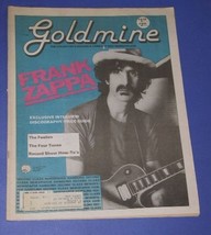 FRANK ZAPPA GOLDMINE MAGAZINE VINTAGE 1989 - $49.99