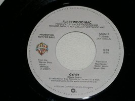 FLEETWOOD MAC GYPSY PROMOTIONAL 45 RPM RECORD 1982 - £15.16 GBP
