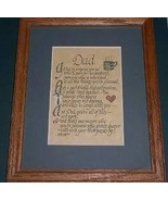 Fathers Poem Sentiment Vintage 1915 - $34.17 CAD