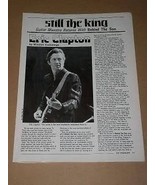 Eric Clapton Hit Parader Magazine Photo Vintage 1985 - £10.27 GBP