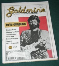 ERIC CLAPTON GOLDMINE MAGAZINE VINTAGE 1988 - £39.14 GBP