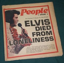 ELVIS PRESLEY VINTAGE MODERN PEOPLE MAGAZINE 1977 - $29.99