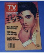 ELVIS PRESLEY TV GUIDE VINTAGE 1983 - £19.59 GBP