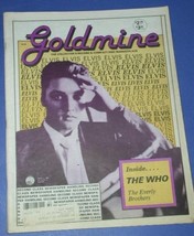 ELVIS PRESLEY GOLDMINE MAGAZINE VINTAGE 1989 - £39.08 GBP